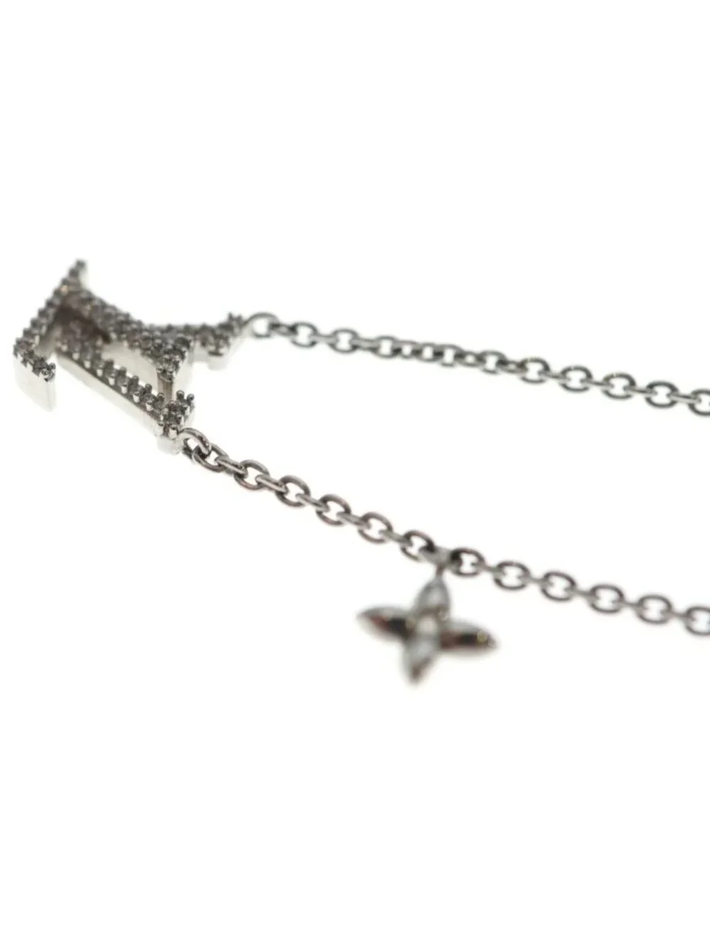Louis Vuitton LV Iconic Chain Necklace Silver